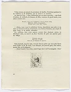 Frédéric Mistral: Mémoires et Recits by Frédéric Mistral: bust of a child (page 30) by Auguste Brouet (French, 1872–1941)