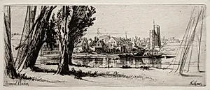 Fulham by Francis Seymour Haden (British, 1818–1910)