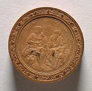 Gaming Piece (obverse) by Martin Brunner (German, 1659–1725)