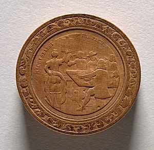 Gaming Piece (obverse) by Martin Brunner (German, 1659–1725)