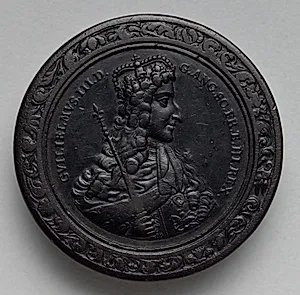 Gaming Piece (obverse) by Martin Brunner (German, 1659–1725)