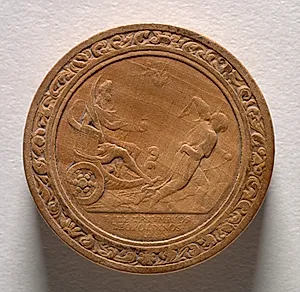 Gaming Piece (reverse) by Martin Brunner (German, 1659–1725)