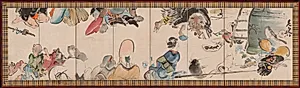 Gathering of Otsu-e Subjects by Shibata Zeshin (Japanese, 1807–1891)