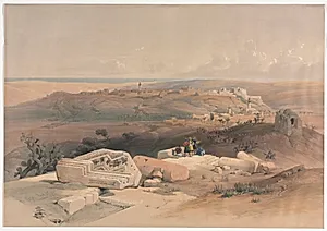 Gaza by David Roberts (Scottish, 1796–1864)