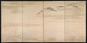 Geese, Reeds and Water