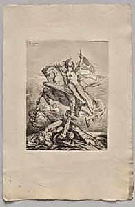 Genius of the Arts by Nicolas-François Chifflart (French, 1825–1901)