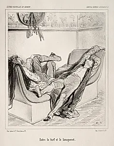 Gentils Hommes Bourgeois by Paul Gavarni (French, 1804–1866)