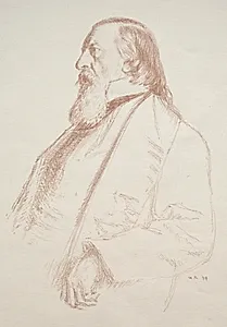 George Milner by William Rothenstein (British, 1872–1945)