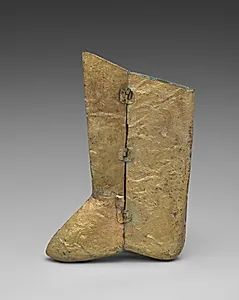 Gilt-bronze Boot, One of a Pair by Unknown Artist