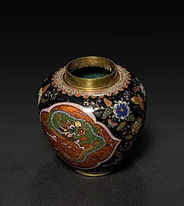 Ginger Jar with Phoenix and Dragon (base) by Unknown Artist