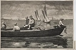 Gloucester Harbor by Winslow Homer (American, 1836–1910)