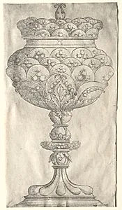 Goblet with Lillies of the Valley by Albrecht Altdorfer (German, c. 1480–1538)