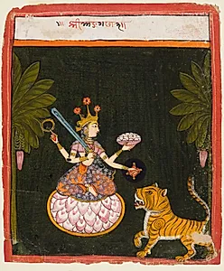 Goddess Mangala, from a Devi Series by Unknown Artist