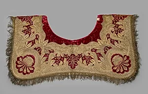 Gold Embroidered Saddle Ornament by Unknown Artist