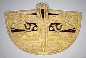 Gold-Thread Embroidered Garment for a Woman by Unknown Artist