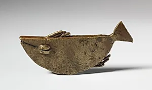 Gold Weight (abrammuo): Fish by Unknown Artist