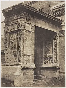 Goldsmith's Arch, Rome by Frédéric Flachéron (French, 1813–1883)