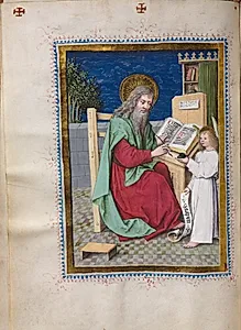 Gospel Book with Evangelist Portraits: Saint Matthew