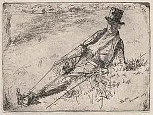Greenwich Pensioner by James McNeill Whistler (American, 1834–1903)
