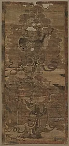 Guardian Kings:  Dhrtarastra and Virupaksa by Unknown Artist
