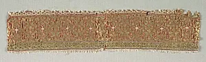 Guilloche band, from a dalmatic of San Valero by Unknown Artist