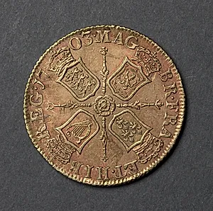 Guinea: Shields and rose (reverse) by Unknown Artist