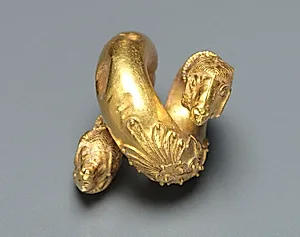 Hair Ringlet with Ram Head by Unknown Artist