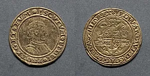 Half Sovereign: Edward VI (obverse); Crowned Royal Arms (reverse) by Unknown Artist