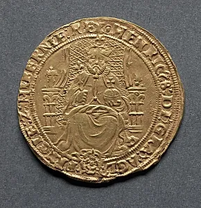 Half Sovereign: Henry VIII (obverse);Crowned Arms (reverse) by Unknown Artist