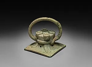 Handle of a Jiangu Drum by Unknown Artist