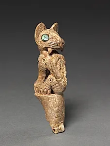 Handle of a Throwing Stick by Unknown Artist