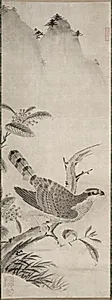Hawk by Fujiwara Masayoshi (Japanese)