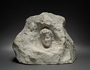 Head by Édouard Charles Marie Houssin (French, 1847–1919)
