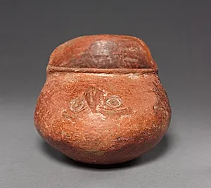 Head Effigy Bowl by Unknown Artist