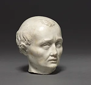 Head of a Man by Michel Colombe (French, c. 1430–c. 1513)