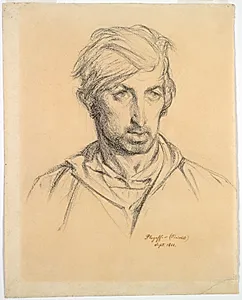 Head of a Man by Henri Regnault (French, 1843–1871)