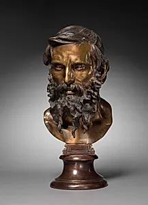 Head of a Philosopher by Vincenzo Gemito (Italian, 1852–1929)