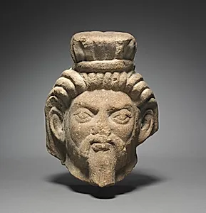 Head of a Rishi by Unknown Artist