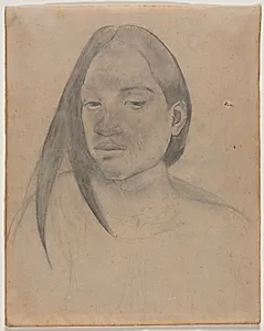 Head of a Tahitian Woman