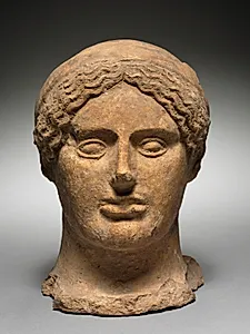 Head of a Woman by Unknown Artist