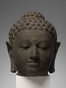 Head of Buddha by Unknown Artist