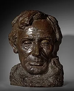Head of Lincoln by Gutzon Borglum (American, 1867–1941)