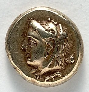 Hecte: Head of Omphale (obverse) by Unknown Artist