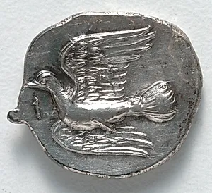 Hemidrachm: Dove (reverse) by Unknown Artist