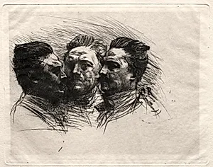 Henry Becque by Auguste Rodin (French, 1840–1917)