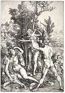 Hercules at the Crossroad by Albrecht Dürer (German, 1471–1528)