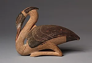 Heron-Shaped Figure Vase (Oil Vessel) by Robertson's Group