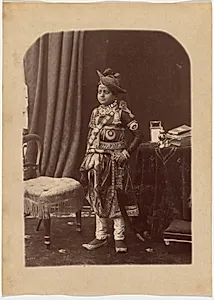 His Highness Maharaja Scindia of Gwalior by Raja Deen Dayal (Indian, 1844–1905)