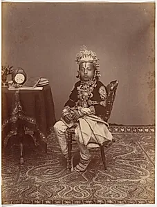 His Highness the Maharaja of Rewa by Raja Deen Dayal (Indian, 1844–1905)
