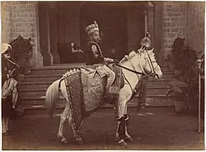 His Highness the Maharaja of Rewa by Raja Deen Dayal (Indian, 1844–1905)